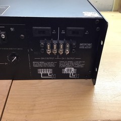 Crown Com-Tech 1600 Professional Power Amplifier Amp 800 W/CH – Tested for Power