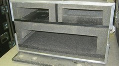 Double Ended 24x25x16 Anvil Computer Work Station Case Wheel Caster Plates