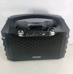 Wireless Karaoke Speaker PA Bluetooth System Powerful By Hotec Used