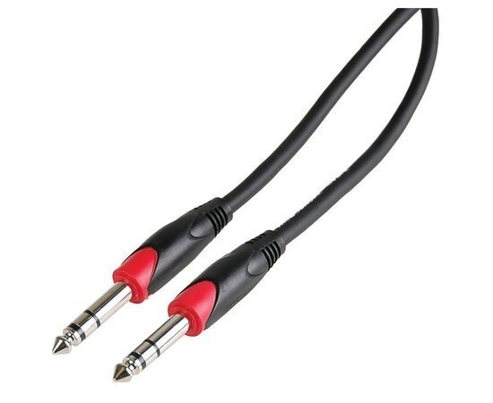 STELLAR LABS 1/4IN 10FT PATCH CABLE 3P MALE TO MALE CABLE