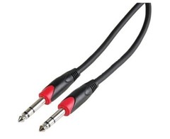 STELLAR LABS 1/4IN 10FT PATCH CABLE 3P MALE TO MALE CABLE