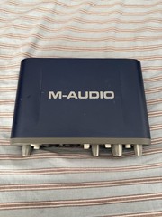 M-Audio Fast Track Pro Digital Recording Interface MIDI 2.0 Audio /No Ac Adapter