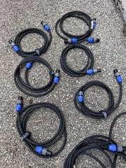 Gepco Pro Speaker Cable w/ Neutrik NF2LC Speakon Connectors – 12AWG
