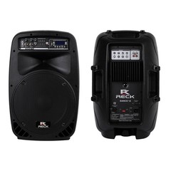 Poreck 12″ 1000W PA Speaker System Bluetooth, USB/SD/FM, Remote & Stand