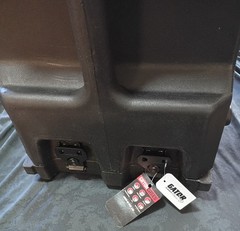 Gator Pro Series 4U Rack Case Molded Plastic Black Carry Handle Large 23″23″12″