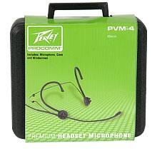 Peavey Pvm-4 Premium Wireless Slim-Line Omnidirectional Headset Black 580910 New