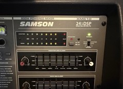 Samson XM610 600w 6-Channel Powered Mixer Head w/ DSP