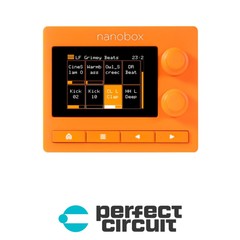 1010 Music Nanobox Tangerine Desktop SYNTHESIZER – NEW – PERFECT CIRCUIT