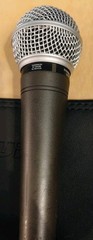 Shure SM48 Handheld Wired Microphone, Black, XLR 3-Pin Unused In Carrying Case