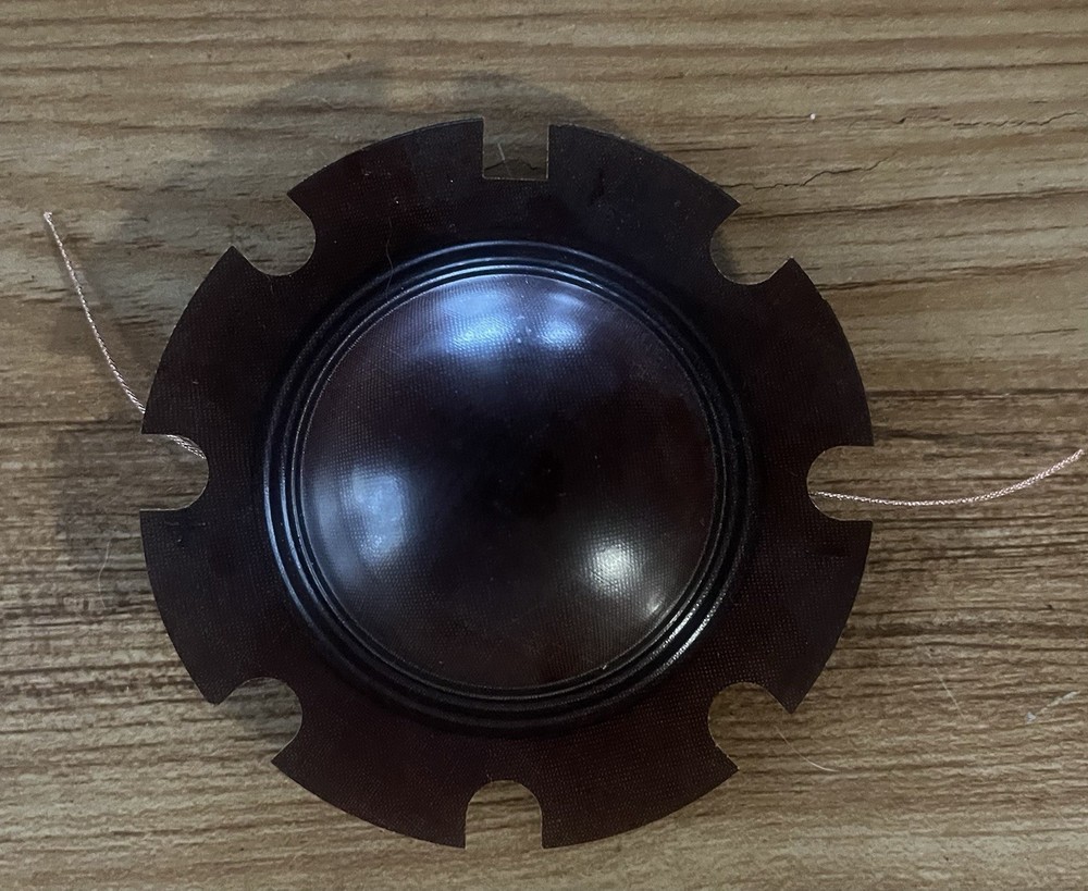 Unbranded 3.5” Dark Brown Speaker Diaphragm