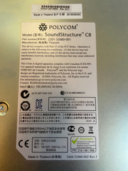 Polycom SoundStructure C8 DSP Audio Processor w/ PSTN Module – Tested Working