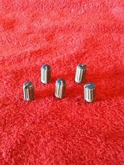 Set of (5) Mackie Mixer Knobs from SR24.8/32.8 – Blue
