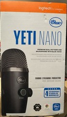 Blue Yeti Nano Premium USB Microphone – Black *NEW*