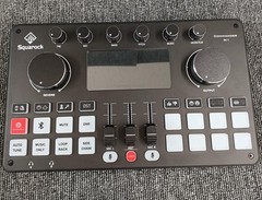 Squarock Commander M1 Audio Interface Podcast Mixer w/ Mic Tested TMB01 5.0
