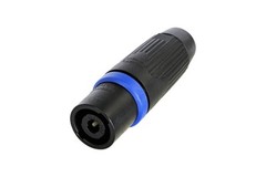 Neutrik NLT4MXX-BAG Cable End speakON STX – 4 Pole Male – V-0 Insert – Blk/Slvr