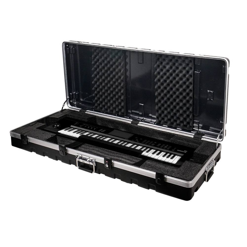 Sound Town Lightweight 61-Note Keyboard Case w/ TSA Locking Latches (STKBC-61)