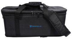 Rockville RRB30 3U Rack Bag Double-Sided Case with 12″ Depth + Shoulder Strap