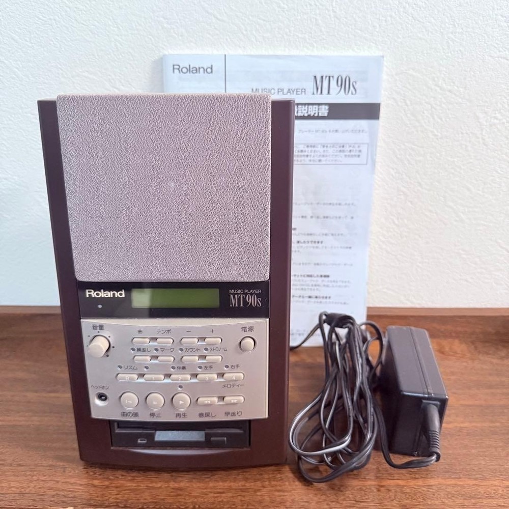 Roland MT-90S Music Player Speaker Amplifier MIDI Sound Module Black Audio Gear
