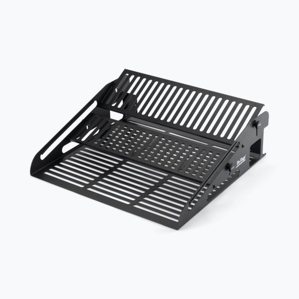 On-Stage SR5 Synthesizer Rack with Carry Case Synth Shelf Desktop Pedal SR-6