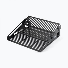 On-Stage SR5 Synthesizer Rack with Carry Case Synth Shelf Desktop Pedal SR-6