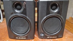 M-AUDIO AV 40 POWERED STUDIOPHILE STEREO SPEAKER MONITORS SET PAIR