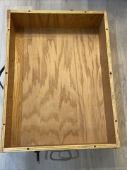 Vintage Heavy Duty Industrial Wood Flight Road Case ~31×23 Pro Audio Music Gear