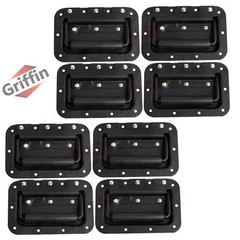 GRIFFIN Stage Speaker Cabinet Grip Pull Handles (8 Pack) | PA Carry Trunk Chest