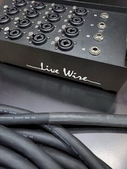 Live Wire 16 Channel Stage Snake 16 XLR Inputs 4 TRS Returns Audio Cable
