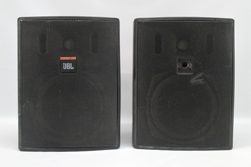 Pair of JBL Control 25 Indoor/Outdoor Speakers – Black