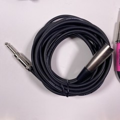 Audio Cable 1/4″ Lot Various Lengths For DJ Sound Booth Stage EUC
