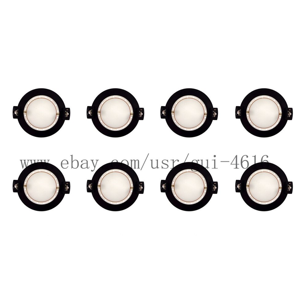 8PCS Diaphragm For RCF ND350 CD350,CD400 Driver 44.4mm 1.75″ Voice coil 8 Ohm