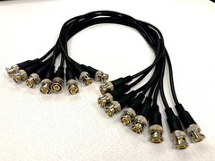 8 Antenna Front Mount Kit fits Shure, Sennheiser, AKG 20″ GOLD BNC Cables FMP820
