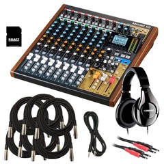 Tascam Model 12 Multi-Track Live Recording Console STUDIO KIT