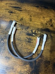 Pig Hog 1ft Right Angle Guitar Patch Cables 1/4” TS Lot of 2