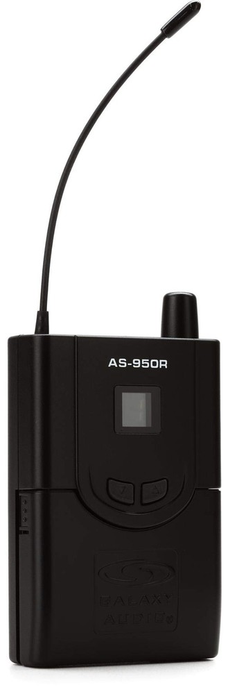 Galaxy Audio AS-950R Wireless in-Ear Monitor Receiver one size, Black