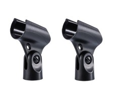 2 A25D Microphone Clip Break Resistant Stand Adapter for Handheld Wired Mics