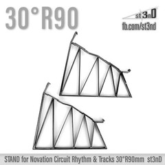 STAND for Novation Circuit Rhythm &Tracks – 30° Rised by 90mm – 3D printed