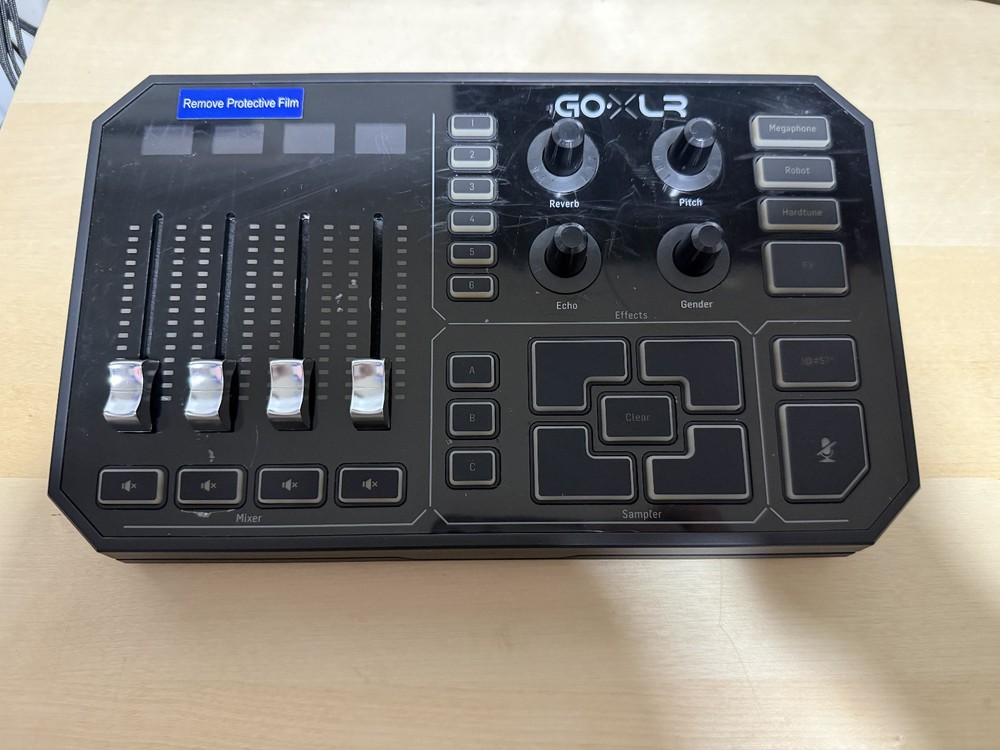 TC-Helicon GoXLR Broadcaster Platform with Mixer and Effects