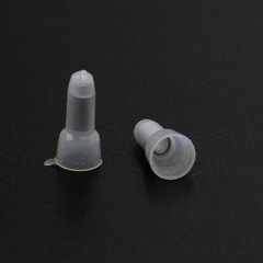 Qjaiune 600Pcs Closed End Crimp Terminal Transparent CE1 CE2 CE5