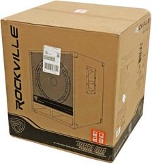 RBG18S 2000W Peak/500W RMS 18″ Active Powered PA Subwoofer, DSP and Limiter, Adj
