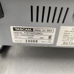 Tascam Portastudio 564 Multitrack Recorder Track