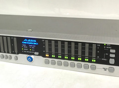 ALESIS DEQ830 Digital Graphic Equalizer 8 Channel 1U 1 3 Octave EQ Tested