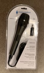 Singing Machine SMM 205 Unidirectional Dynamic Wired Microphone, Black #SMM205