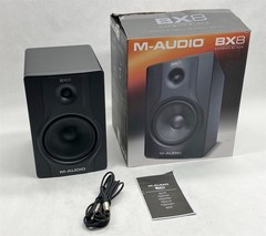 M-Audio BX8 Carbon Black Single 8″ Powered Studio Pro Audio Monitor Speaker