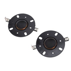 2PCS Tweeter Diaphragm Soft Sound Quality For 4 Inch Tweeter Easy To Use