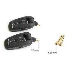 Guitar Wireless Transmitter & Receiver System 100ft 5H Battery 24Bit 48KHz