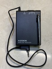 Azden Wireless Transmitter WM-10 II / Receiver WR-10 II / Microphone EX-242 More