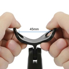 4× Black Universal Microphone Clip Clamp Holder For Mic Stand Rotation install