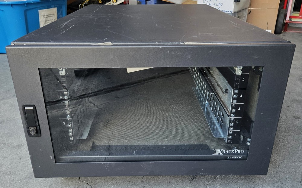 Gizmac XRackPro 6U Noise Sound-Isolation Server Rack Enclosure Cabinet
