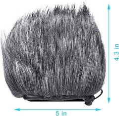 SUNMON H5, H6 Windscreen Microphone Wind Muff Fits for Zoom H5 H6 Portable Handy